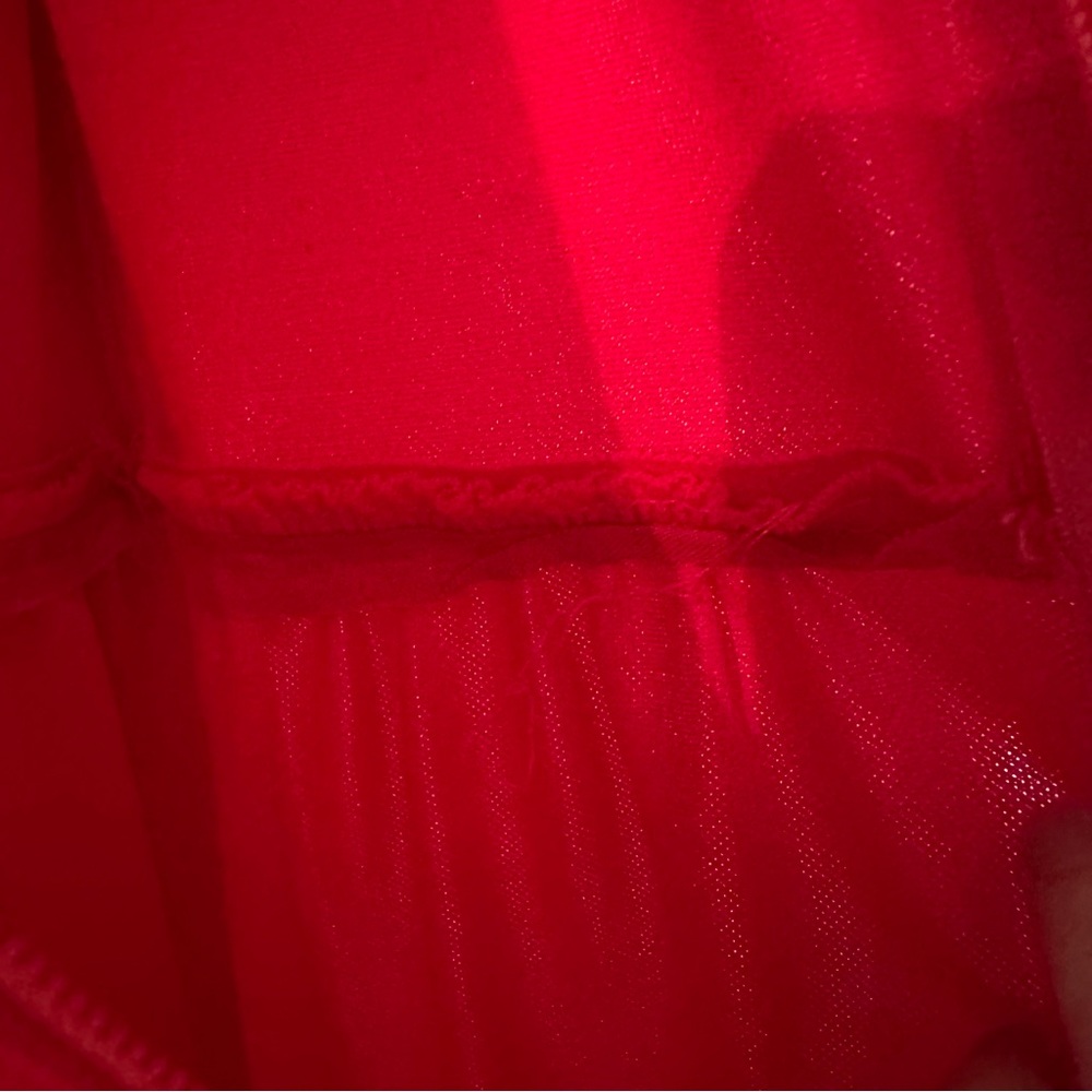 Vintage 1970's maxi evening gown ruched medium handmaids tale dress - Picture 8 of 11